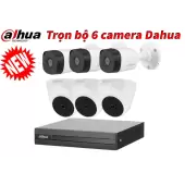 Bộ 6 Camera 2.0Mp Dahua (Trong Nhà Hoặc Ngoài Trời) chính hãng