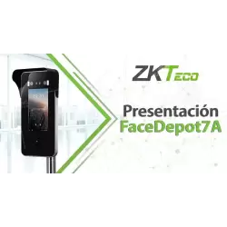 Lắp đặt Máy chấm công khuôn mặt ZKTECO FaceDepot - 7A