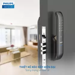 Khóa cửa vân tay Philips 6100 - Được Phân Phối Tại An Toàn Ngày Đêm