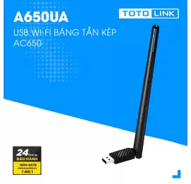 Đại lý phân phối Usb thu wifi TOTOLINK A650UA chính hãng
