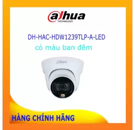 Lắp đặt CAMERA HDCVI 2MP FULL COLOR DAHUA HAC-HDW1239TLP-A-LED giá rẻ