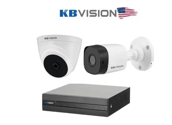 Bán Bộ 2 Camera 2.0Mp CVI KBVISION giá rẻ