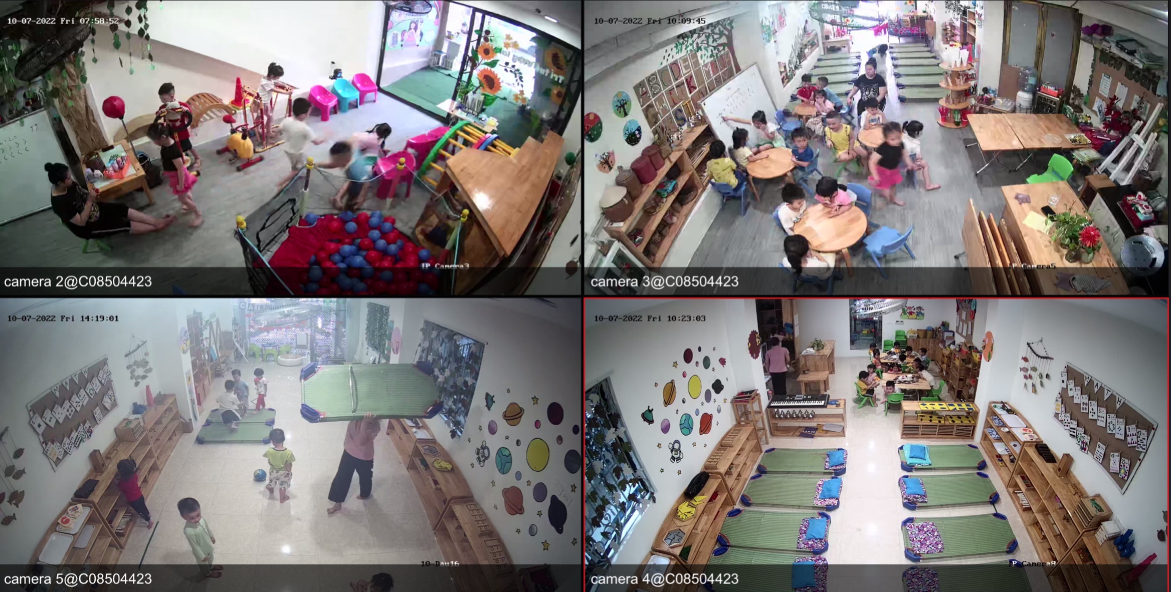 Lắp camera trường học ở Đông Mỹ
