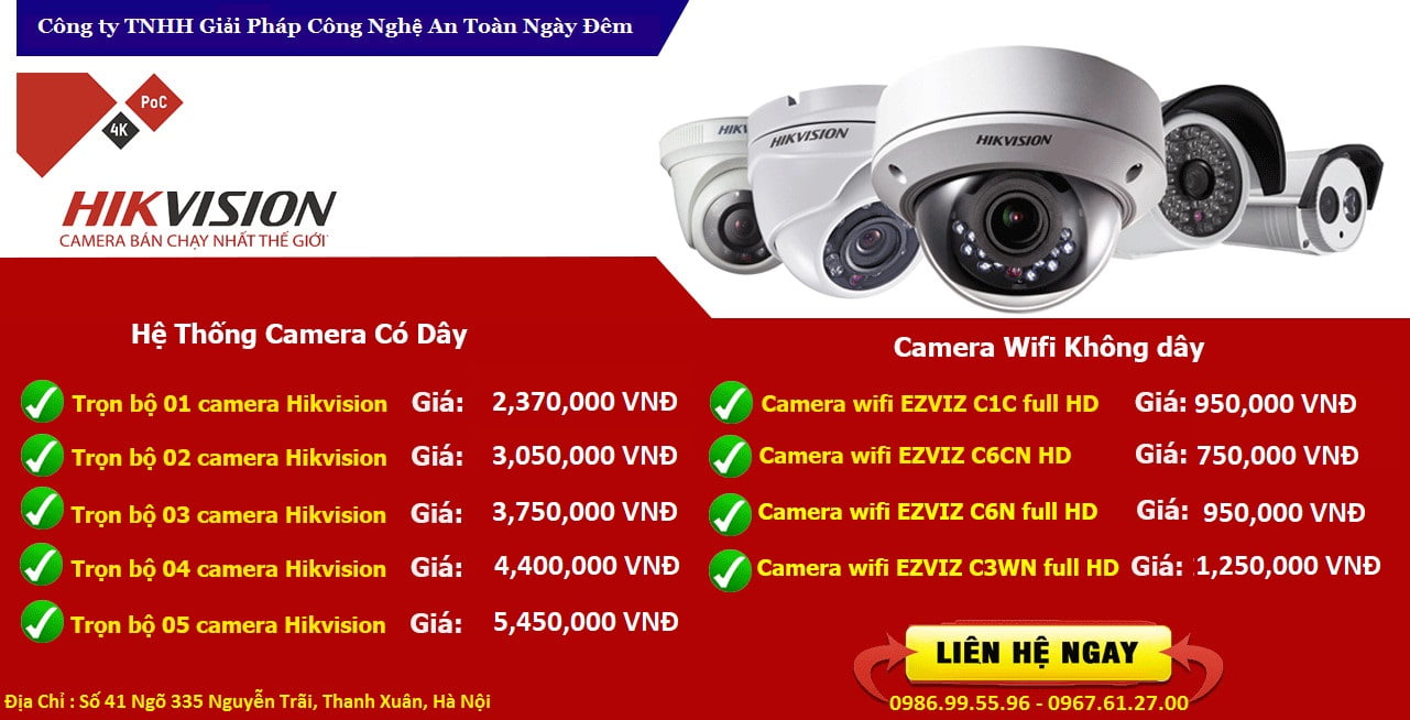 Lắp Đặt Camera Giá Rẻ Tại Hà Nội