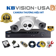Trọn Bộ Camera KBvision 1MP