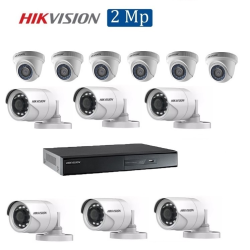 Mua Bộ 12 Camera 2.0Mp Hikvision giá rẻ ở đâu