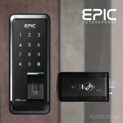 Khóa cửa điện tử Epic Popscan M (Chốt thẳng)