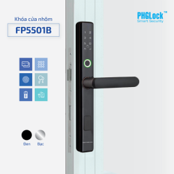 Khóa cửa vân tay PHGLOCK FP5501 chính hãng