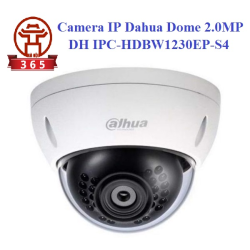 Địa chỉ bán CAMERA IP DAHUA DOME 2.0MP DH IPC-HDBW1230EP-S4 giá rẻ
