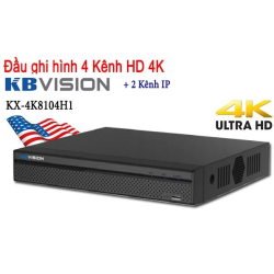 Đầu ghi 4 kênh 5in1 4K KBVISION KX-4K8104H1