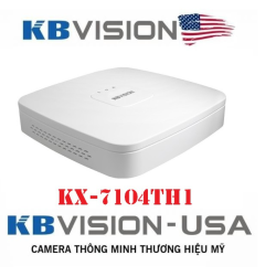 Đầu ghi 4 kênh 5in1 KBVISION KX-7104TH1