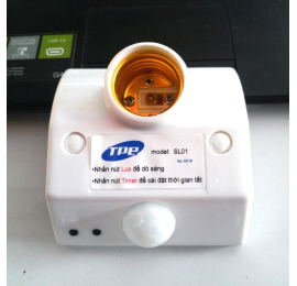 Đui đèn thông minh cảm ứng chuyển động thân nhiệt TPE SL01