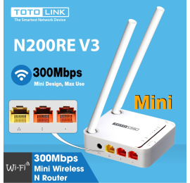 Đại lý phân phối Bộ Phát WiFi TOTOLINK N200RE-v3 300Mbps chính hãng