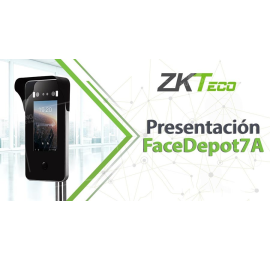 Lắp đặt Máy chấm công khuôn mặt ZKTECO FaceDepot - 7A