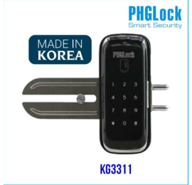 Khóa cửa mật mã cho cửa kính PHGLOCK KG3311 chính hãng