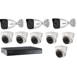 Phân phối BỘ 9 CAMERA IP 2.0MP HIKVISION (TRONG NHÀ HOẶC NGOÀI TRỜI) giá rẻ toàn quốc