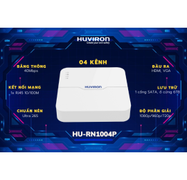 Đầu ghi Huviron HU-RN1004P