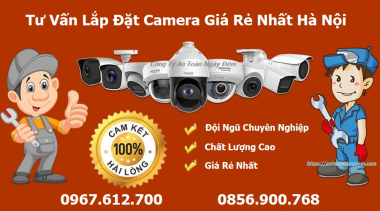 Lắp đặt camera giá rẻ tại hà nội