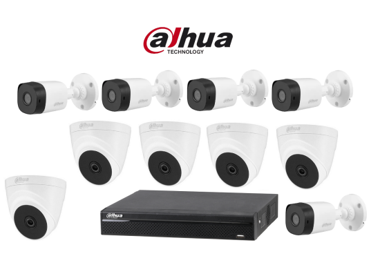 Bán Bộ 10 Camera 2.0Mp Dahua chính hãng giá rẻ