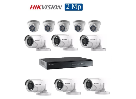 Mua Bộ 11 Camera 2.0Mp Hikvision uy tín ở đâu
